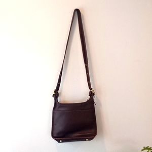 Vintage coach bag brown leather